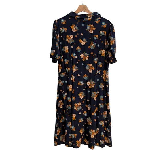 Princess Highway Floral Print Button Front Dress - Picture 10 of 13